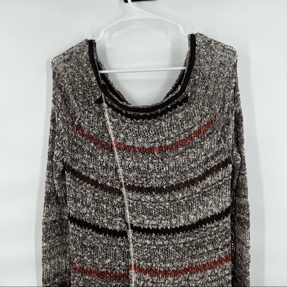 Free People striped sweater dress long sleeve size SP - Picture 8 of 12